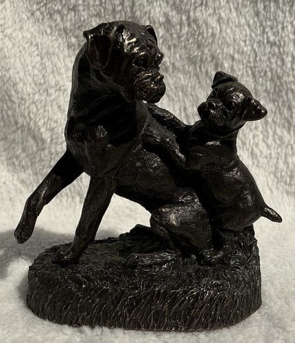 Vintage menton manor boxer - menton, dog