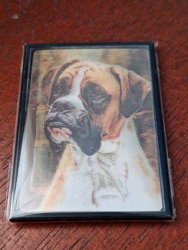 Red boxer magnet - magnet,