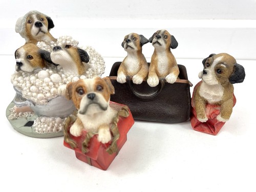 Boxer puppy ornament bundle - boxer,
