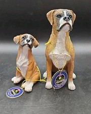 2 x Fraser Creations Boxer dog