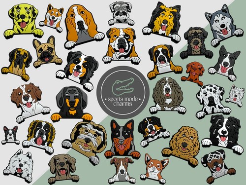 Dog paws charms - paws,